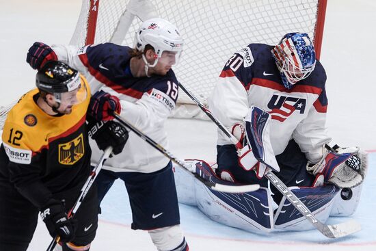 2016 IIHF World Championship. Germany vs. USA