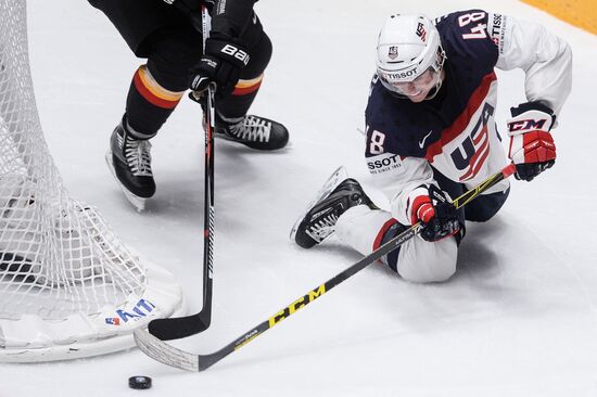 2016 IIHF World Championship. Germany vs. USA