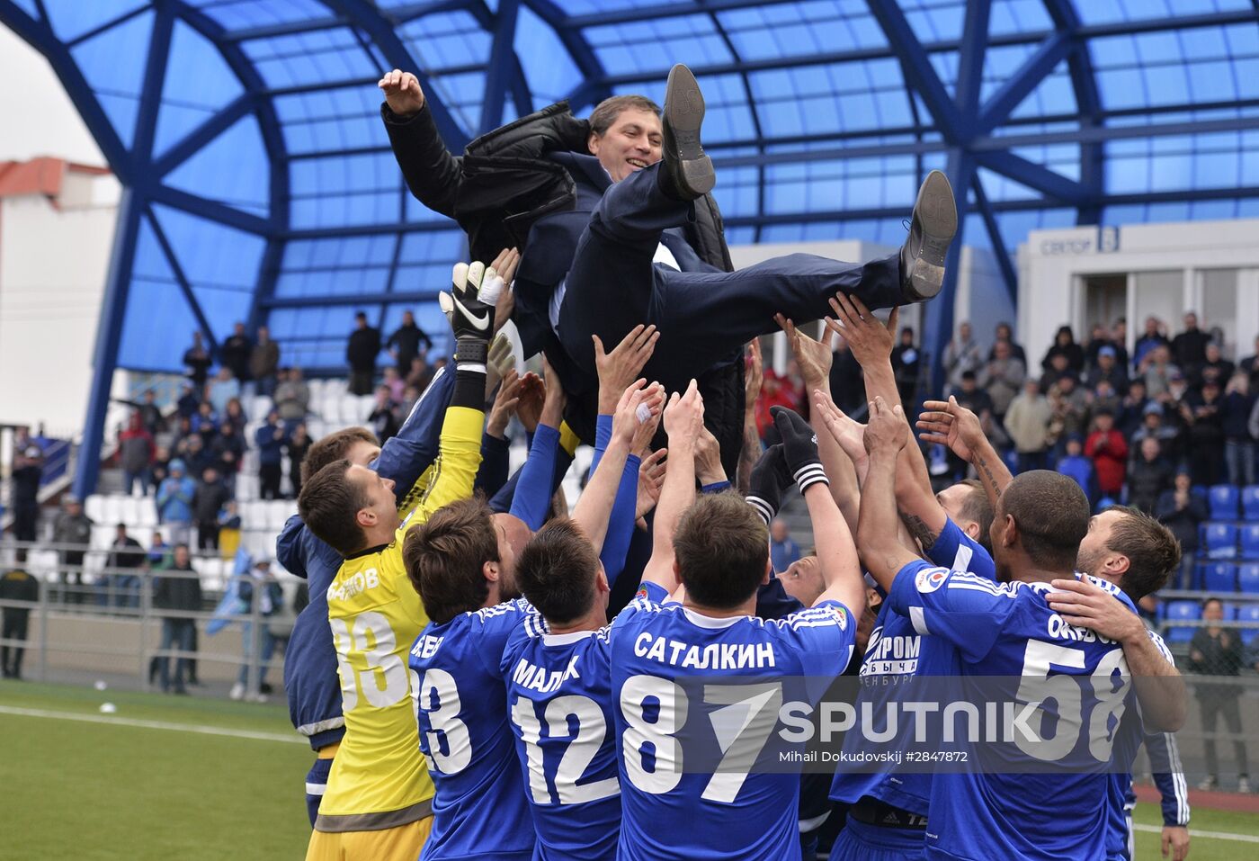Russian National Football League. Gazovik vs. Baltika