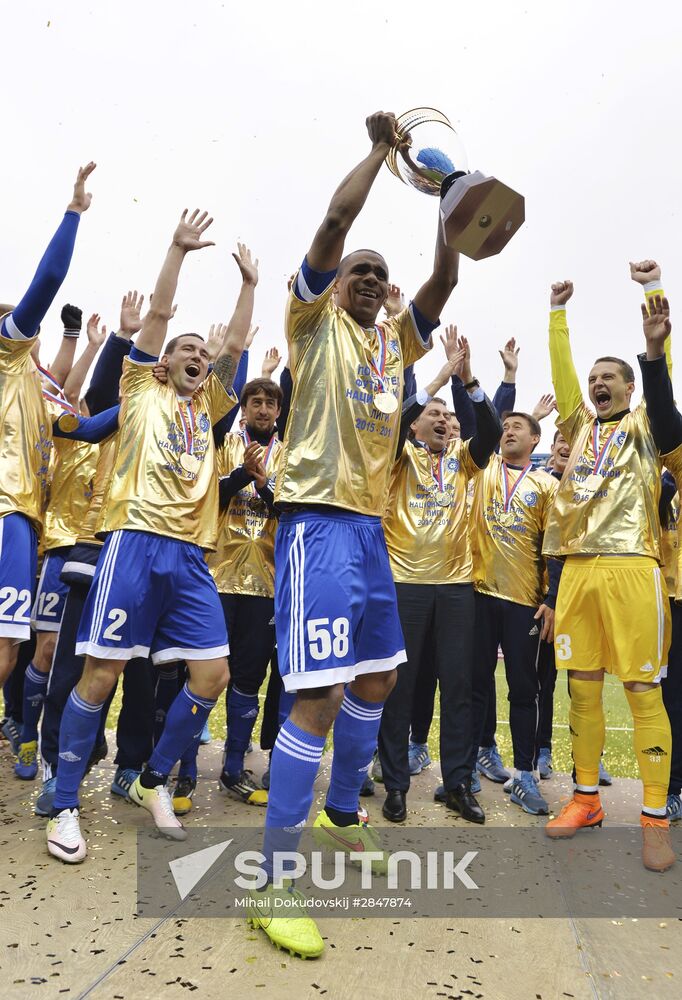 Russian National Football League. Gazovik vs. Baltika