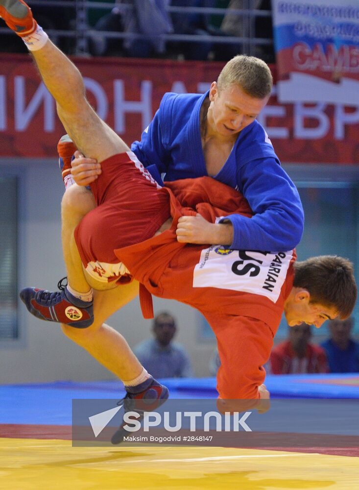 European Sambo Championships. Day Three