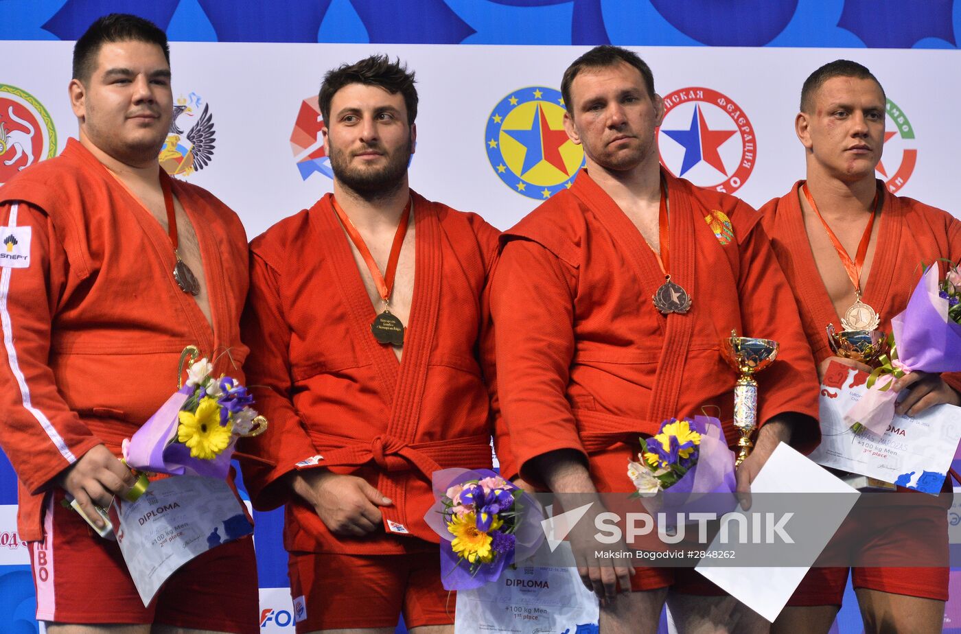 European Sambo Championships. Day Three