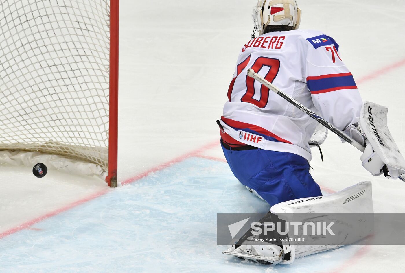 World ice Hockey Championship. Russia vs. Norway