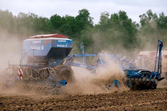 Sowing season in Ivanovo region