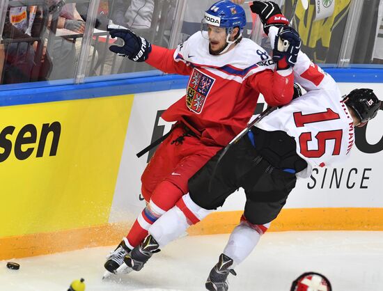 2016 IIHF World Championships. Czech Republic vs. Switzerland