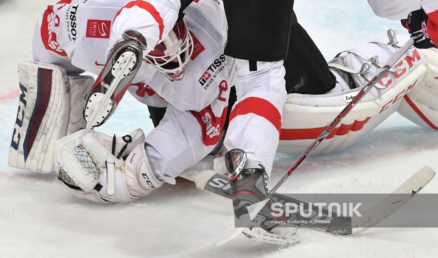 2016 IIHF World Championships. Czech Republic vs. Switzerland