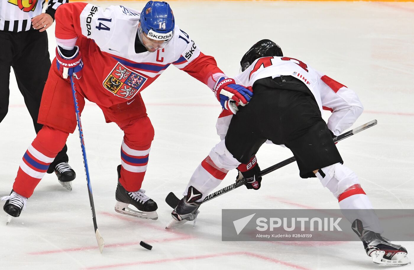 2016 IIHF World Championships. Czech Republic vs. Switzerland