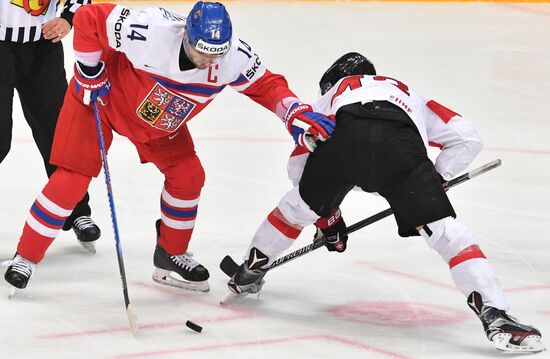 2016 IIHF World Championships. Czech Republic vs. Switzerland