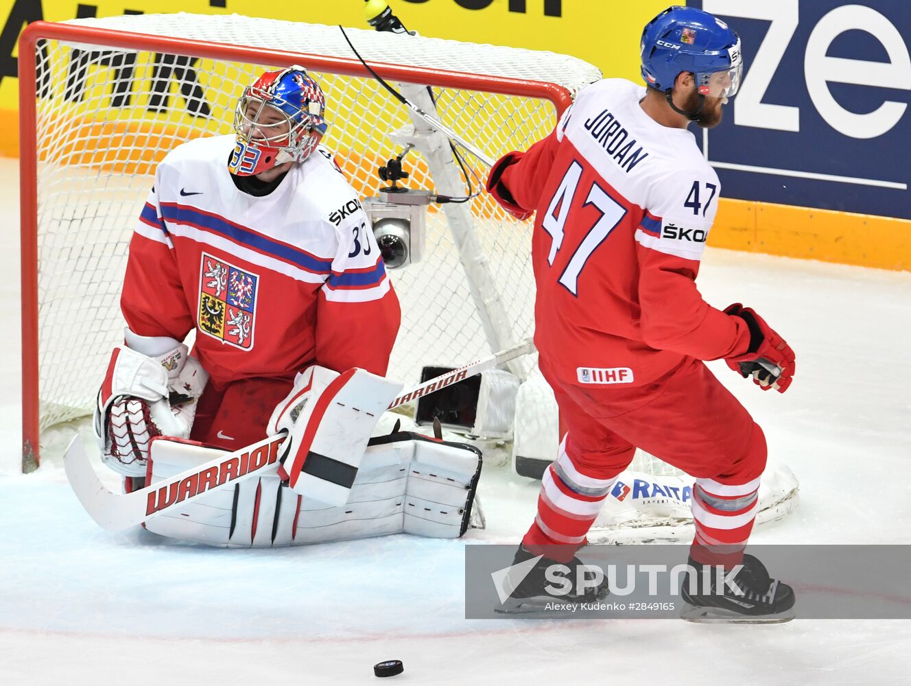 2016 IIHF World Championships. Czech Republic vs. Switzerland