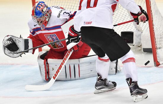 2016 IIHF World Championships. Czech Republic vs. Switzerland