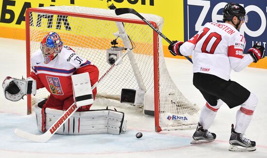 2016 IIHF World Championships. Czech Republic vs. Switzerland
