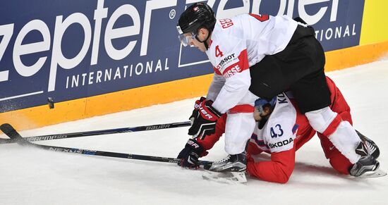 2016 IIHF World Championships. Czech Republic vs. Switzerland