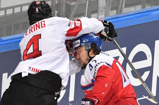2016 IIHF World Championships. Czech Republic vs. Switzerland
