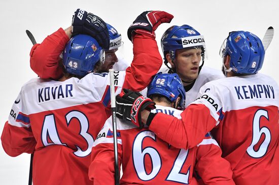2016 IIHF World Championships. Czech Republic vs. Switzerland