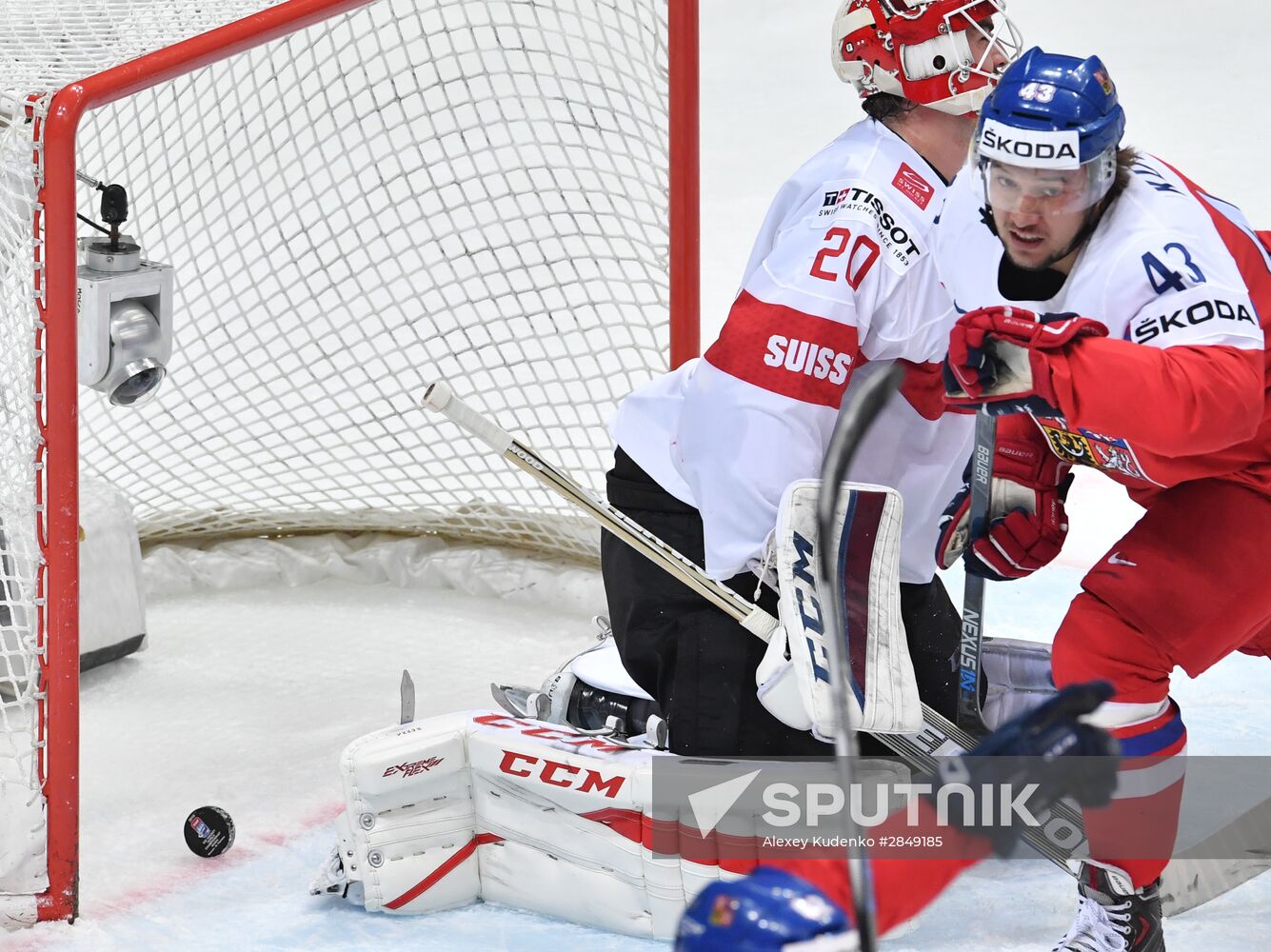 2016 IIHF World Championships. Czech Republic vs. Switzerland