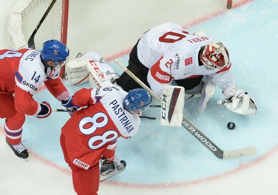 2016 IIHF World Championships. Czech Republic vs. Switzerland