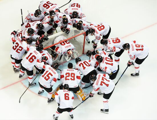 2016 IIHF World Championships. Czech Republic vs. Switzerland