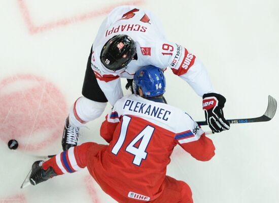 2016 IIHF World Championships. Czech Republic vs. Switzerland