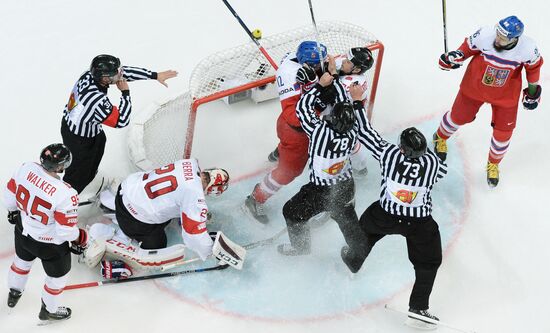 2016 IIHF World Championships. Czech Republic vs. Switzerland