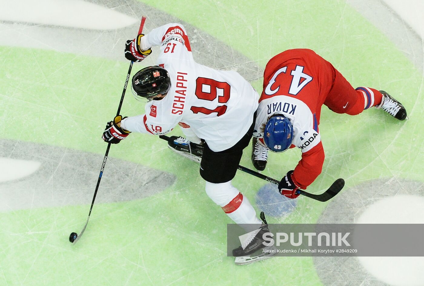 2016 IIHF World Championships. Czech Republic vs. Switzerland