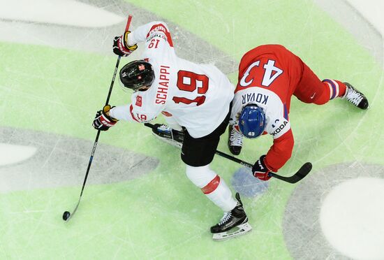 2016 IIHF World Championships. Czech Republic vs. Switzerland