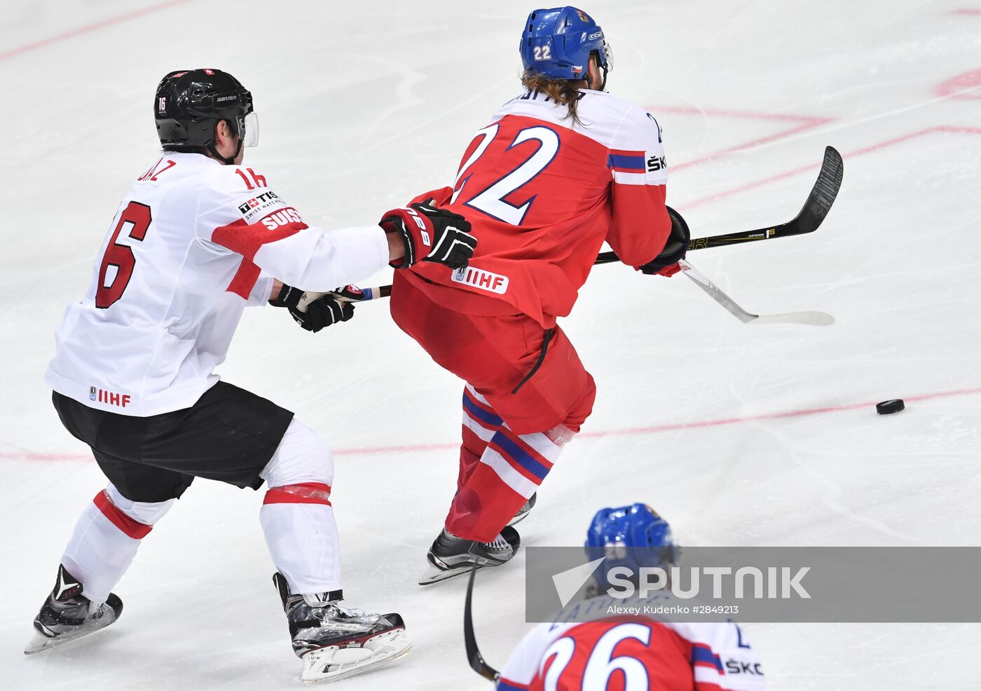 2016 IIHF World Championships. Czech Republic vs. Switzerland