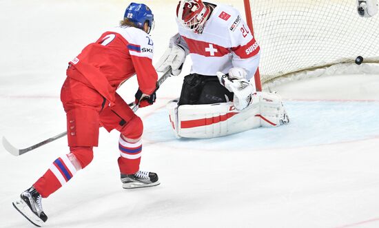 2016 IIHF World Championships. Czech Republic vs. Switzerland