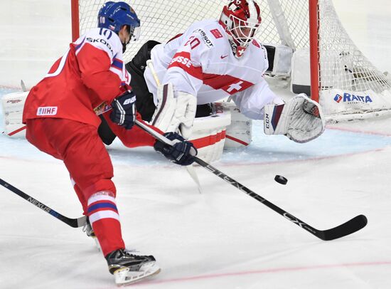 2016 IIHF World Championships. Czech Republic vs. Switzerland