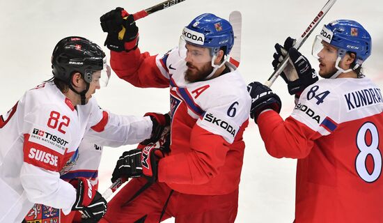 2016 IIHF World Championships. Czech Republic vs. Switzerland
