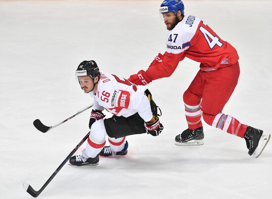 2016 IIHF World Championships. Czech Republic vs. Switzerland