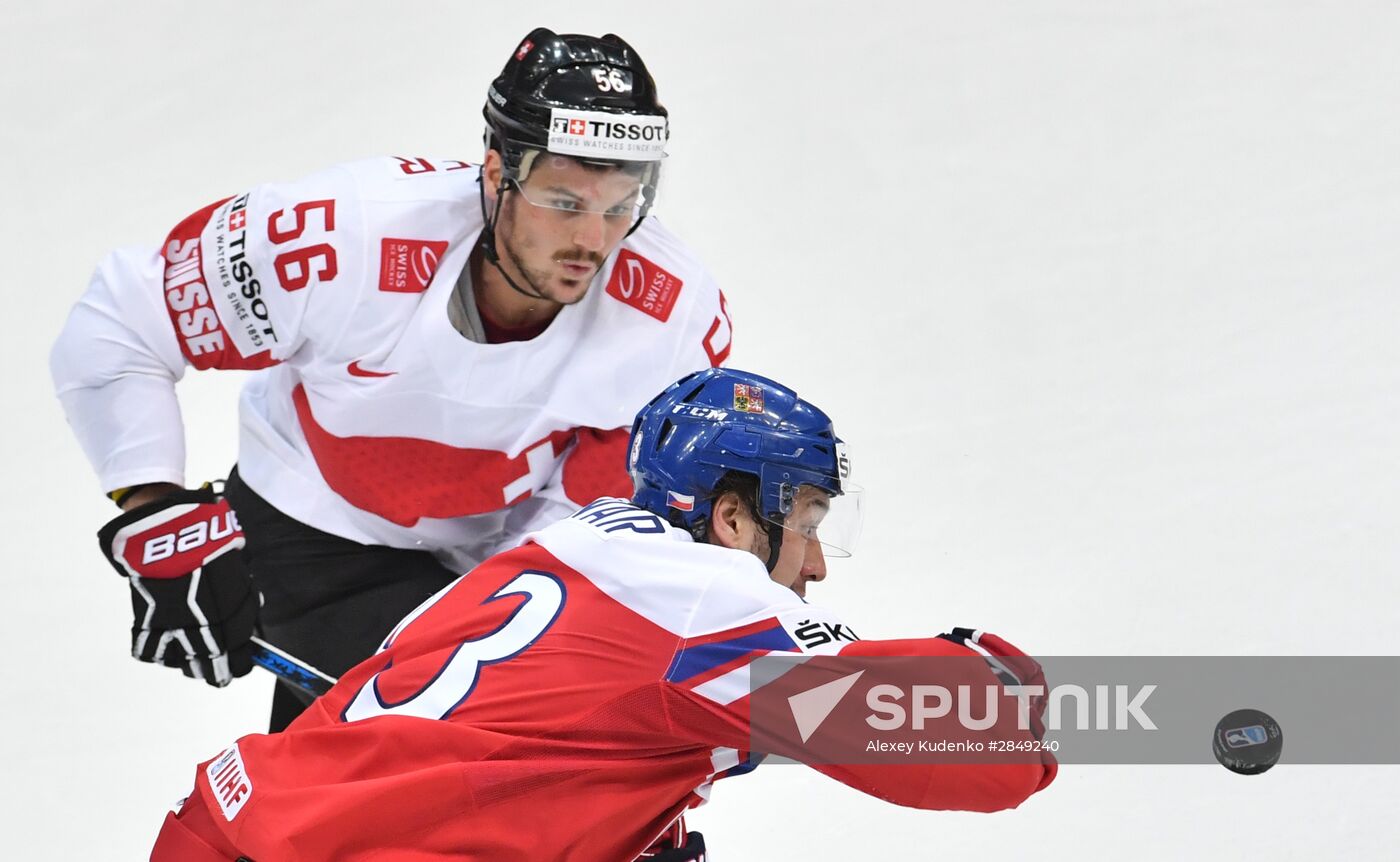 2016 IIHF World Championships. Czech Republic vs. Switzerland