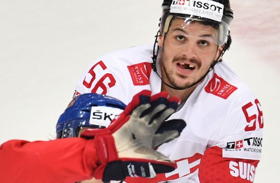 2016 IIHF World Championships. Czech Republic vs. Switzerland