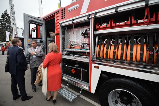 The opening of the Integrated Safety and Security Exhibition-2016