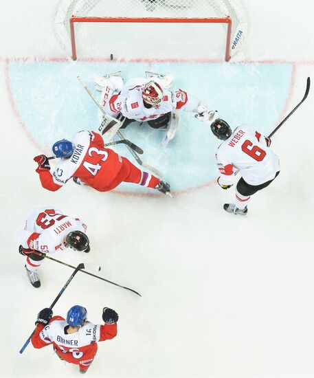 2016 IIHF World Championships. Czech Republic vs. Switzerland