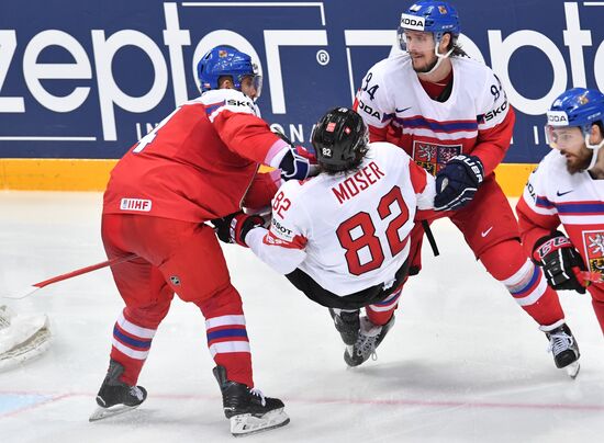 2016 IIHF World Championships. Czech Republic vs. Switzerland