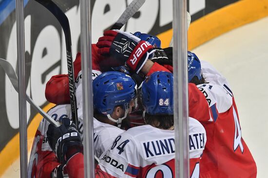 2016 IIHF World Championships. Czech Republic vs. Switzerland
