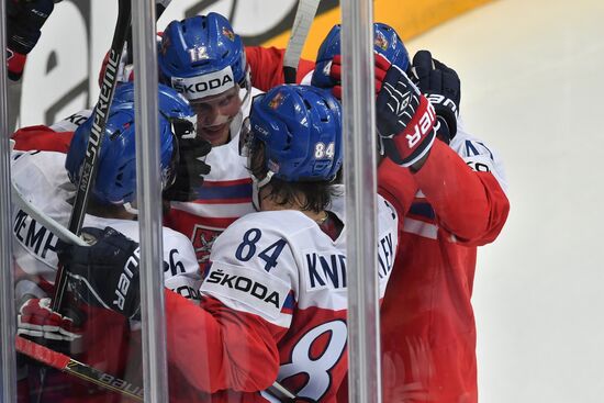 2016 IIHF World Championships. Czech Republic vs. Switzerland