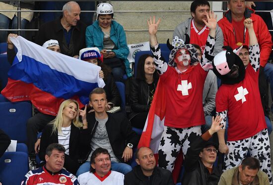 2016 IIHF World Championships. Czech Republic vs. Switzerland