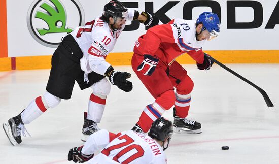 2016 IIHF World Championships. Czech Republic vs. Switzerland