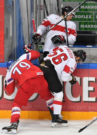 2016 IIHF World Championships. Czech Republic vs. Switzerland