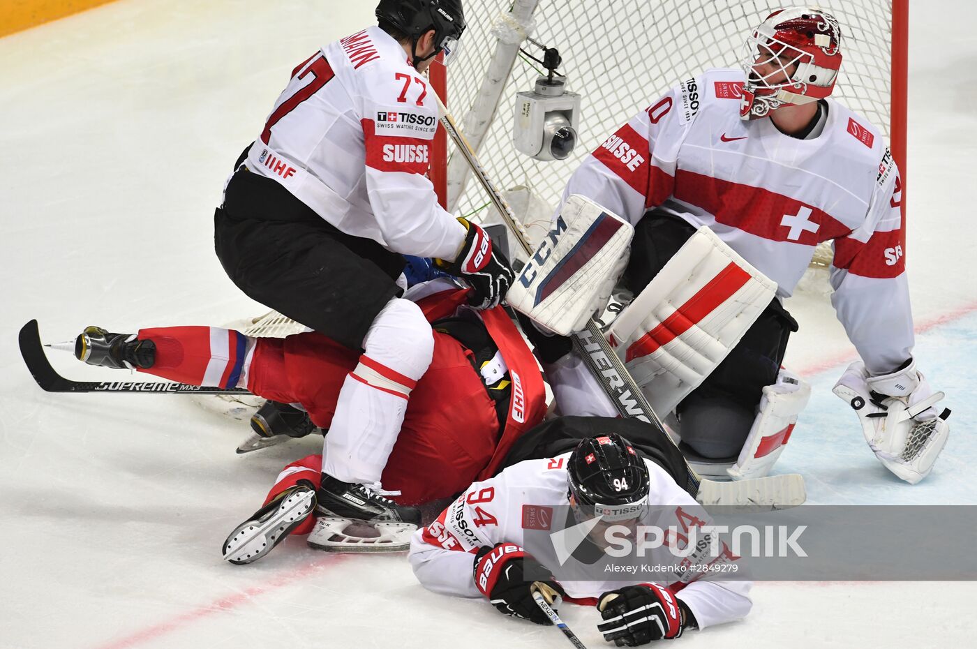 2016 IIHF World Championships. Czech Republic vs. Switzerland