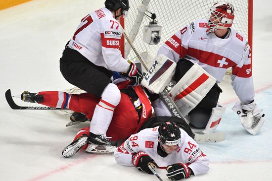 2016 IIHF World Championships. Czech Republic vs. Switzerland