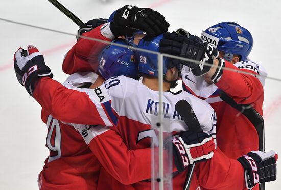 2016 IIHF World Championships. Czech Republic vs. Switzerland