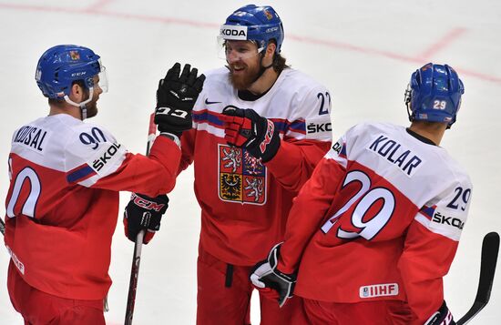 2016 IIHF World Championships. Czech Republic vs. Switzerland