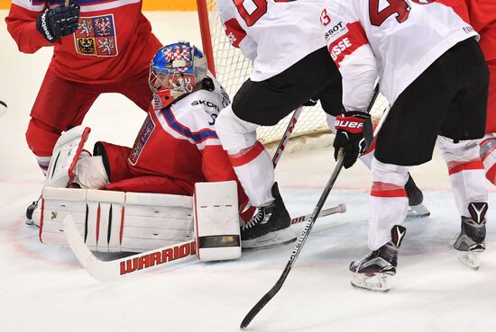 2016 IIHF World Championships. Czech Republic vs. Switzerland
