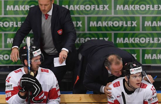 2016 IIHF World Championships. Czech Republic vs. Switzerland