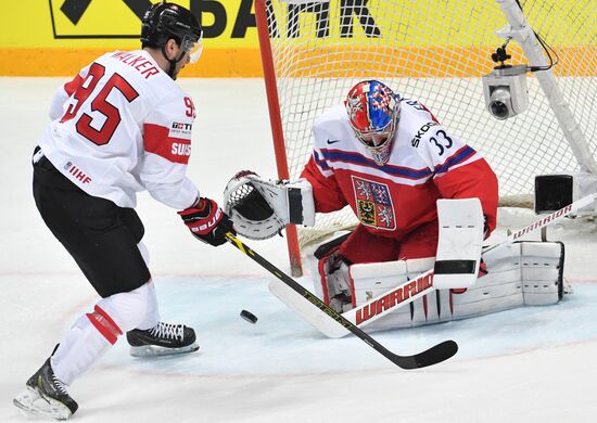2016 IIHF World Championships. Czech Republic vs. Switzerland