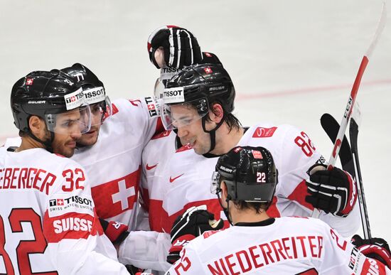2016 IIHF World Championships. Czech Republic vs. Switzerland