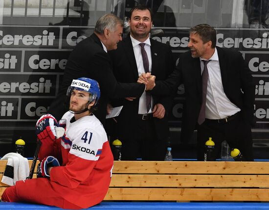 2016 IIHF World Championships. Czech Republic vs. Switzerland