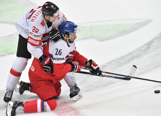 2016 IIHF World Championships. Czech Republic vs. Switzerland